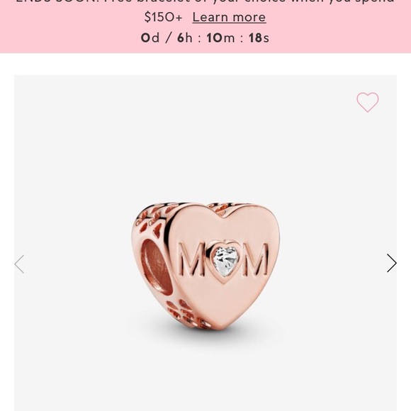 PANDORA BRACELET WITH FIVE CHARMS - Picture 4 of 6